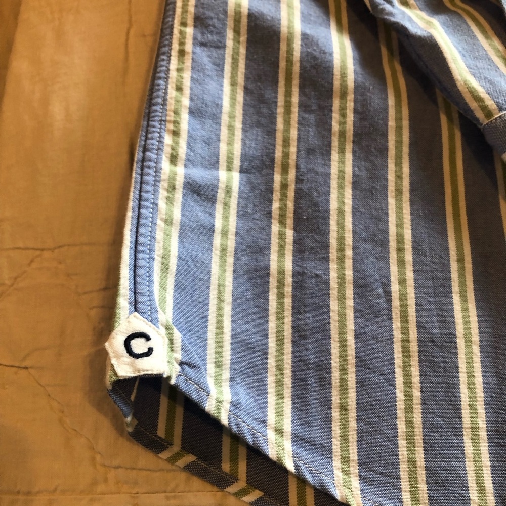 Men’s Cremieux striped button down - Picture 6 of 6